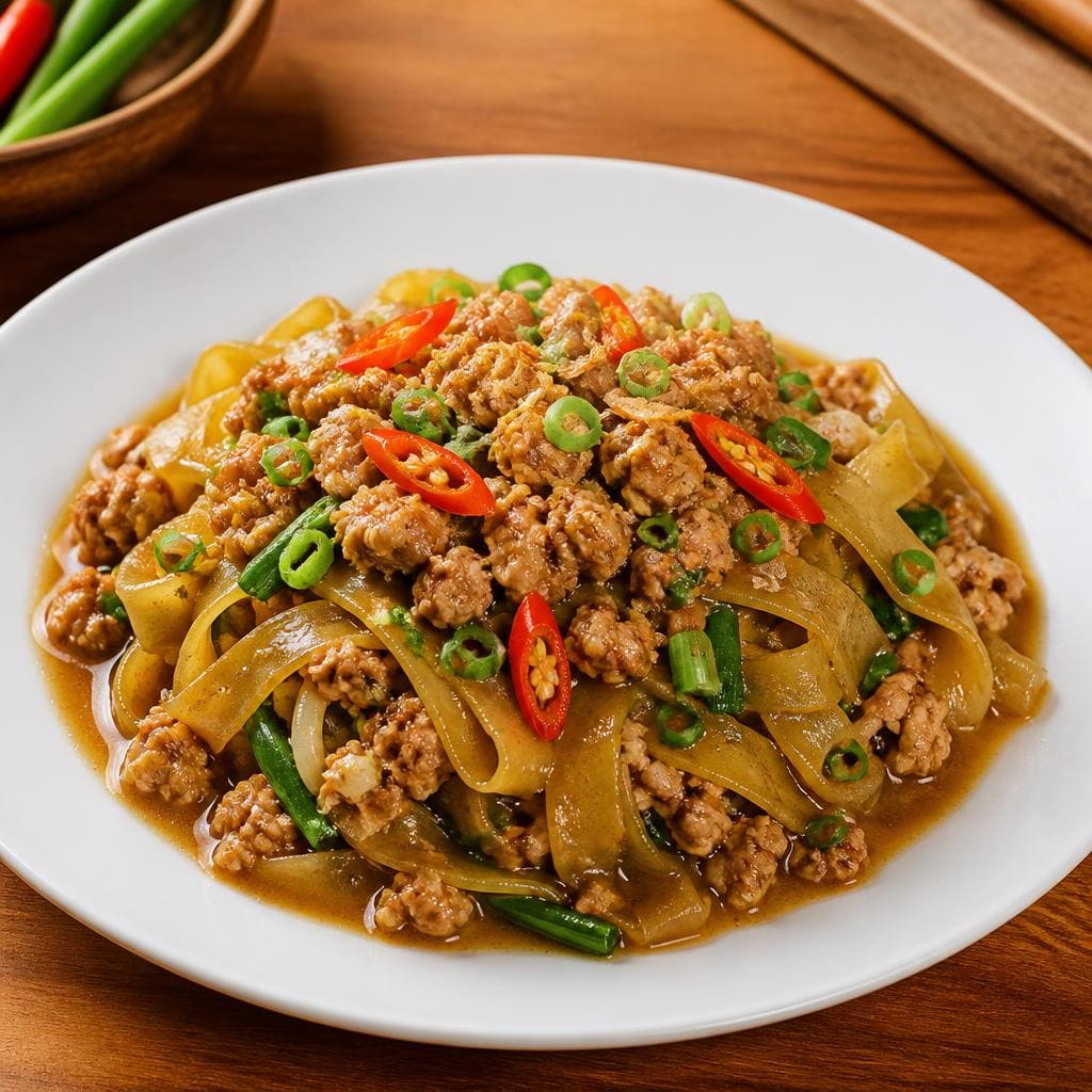 Bakmi Golek Kwetiaw Masak Ayam